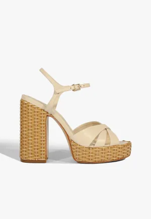 Optimized Form Keefa Straw Sandal