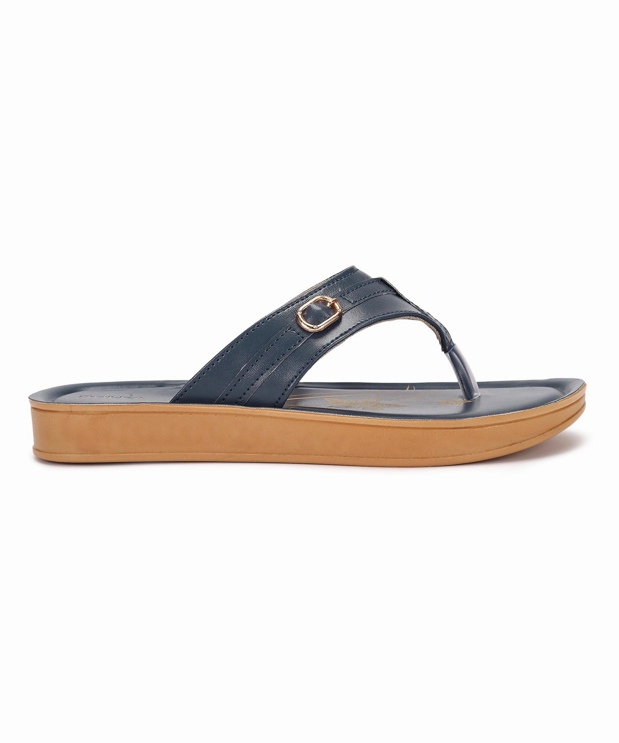 Designed For Days Calm Layers Paragon Puk7010L Women Sandals | Casual & Formal Sandals | Stylish, Comfortable & Durable | For Daily & Occasion Wear