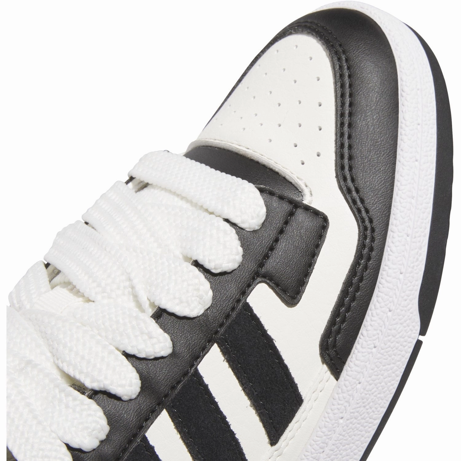 Adidas Originals Core Black/Cloud White/Ftwr White Rapid Court Low J Sneakers Crafted Balance Optimized Form