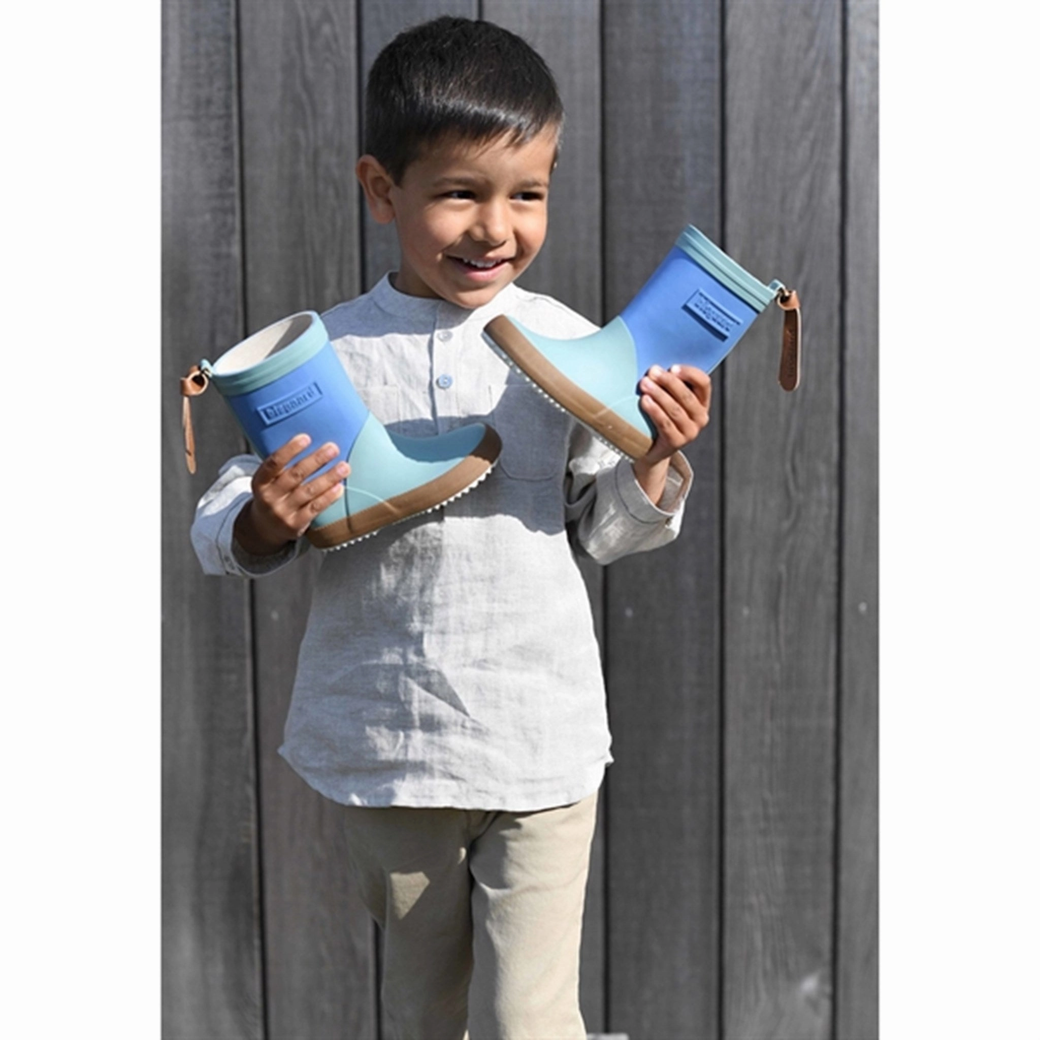 Bisgaard Rubber Boots Fashion Ii Sky Breathe And Move