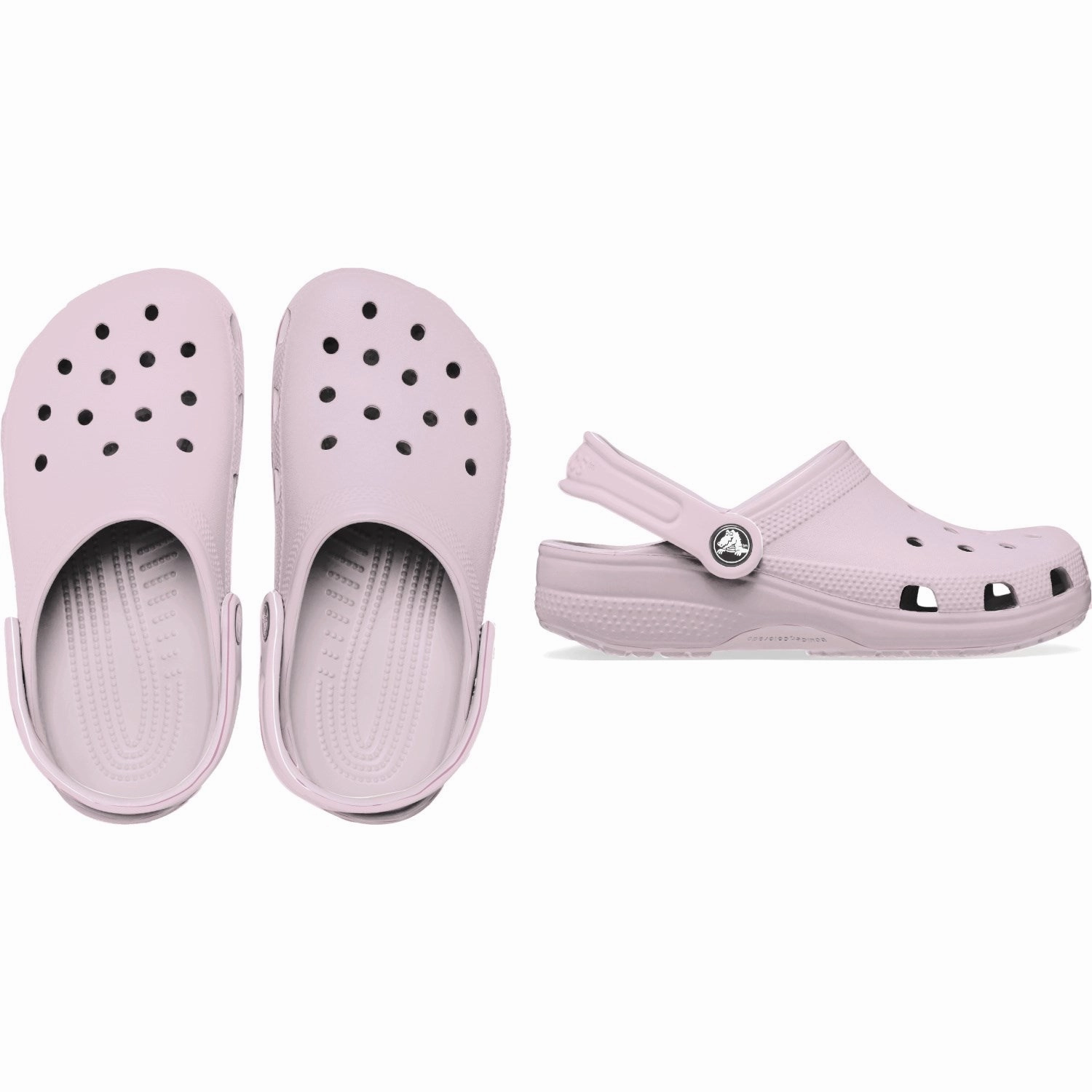 Crocs Pink Milk Classic Clog Elevated Layers