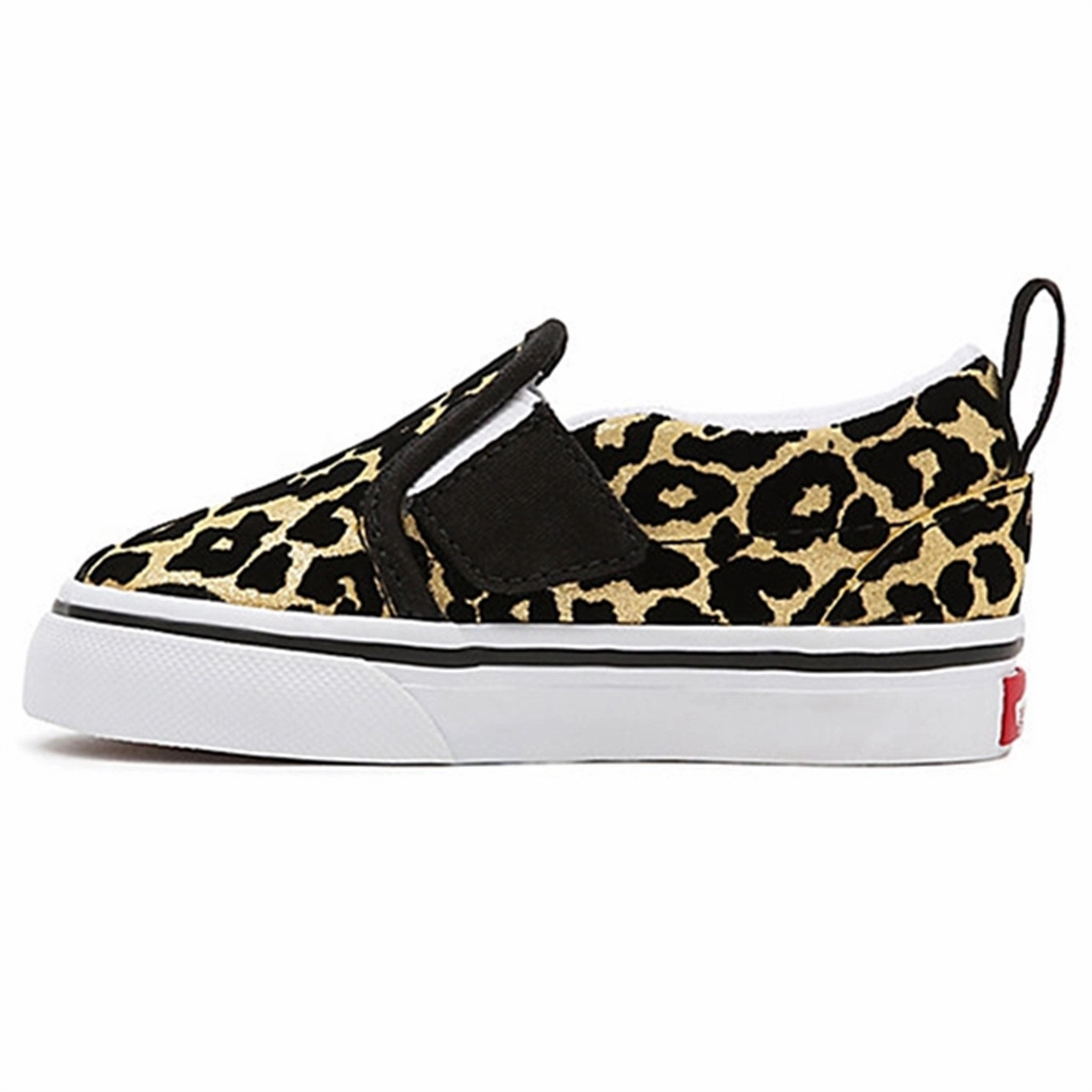 Motion Living Vans Td Slip-On V Sneakers Flocked Leopard Black/True White