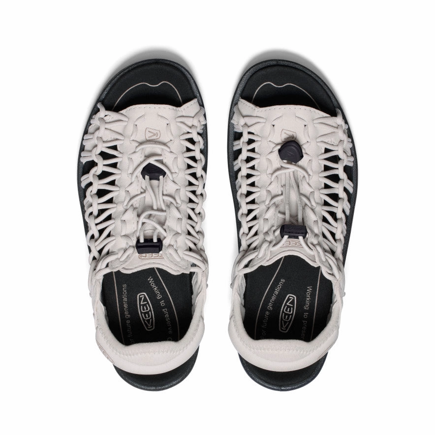 Anytime Movement Ease-Ready Women'S Uneek Ii Open-Toe Sneaker  |  Silver Birch/Black
