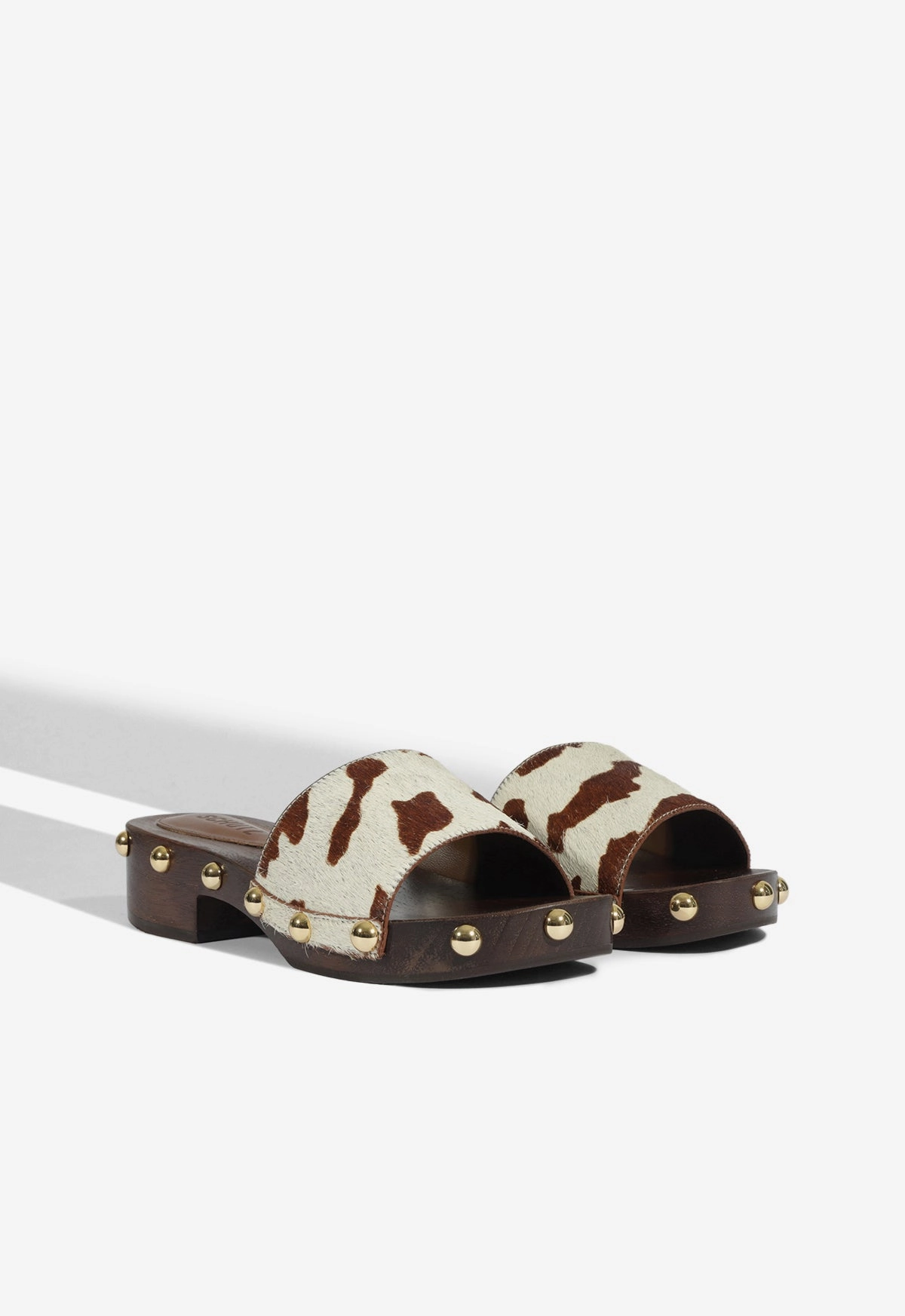 Shayla Calf Hair Sandal Visual Ease Urban Focus