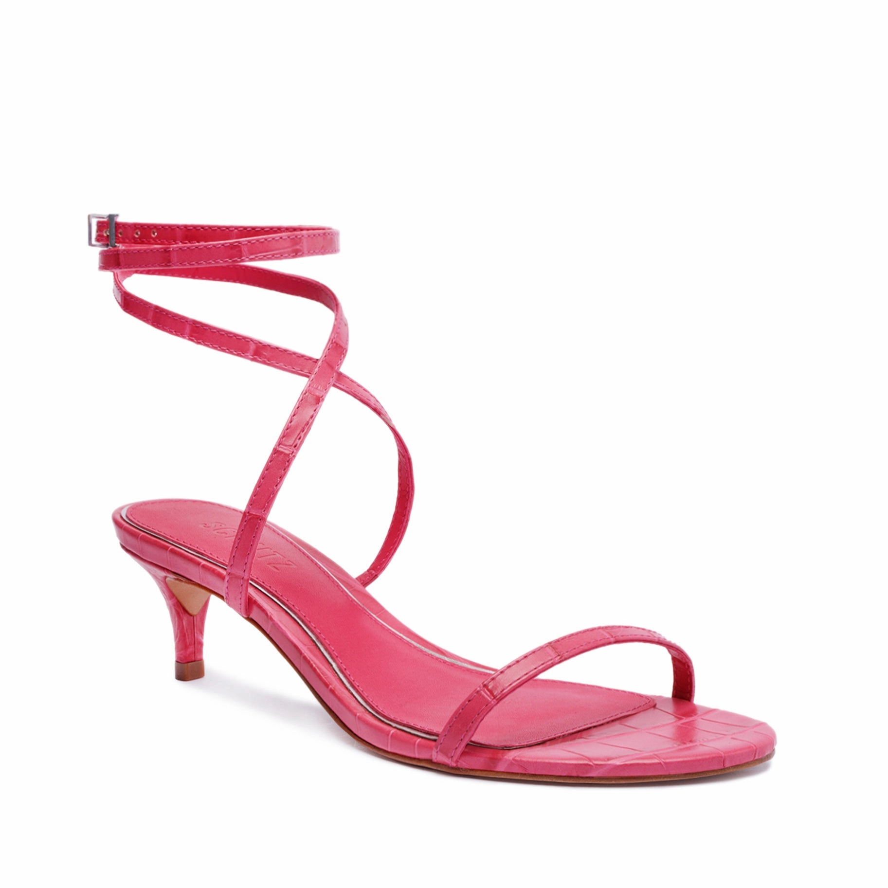 Fluid Design Feel-Based Fashion Sherry Leather Sandal