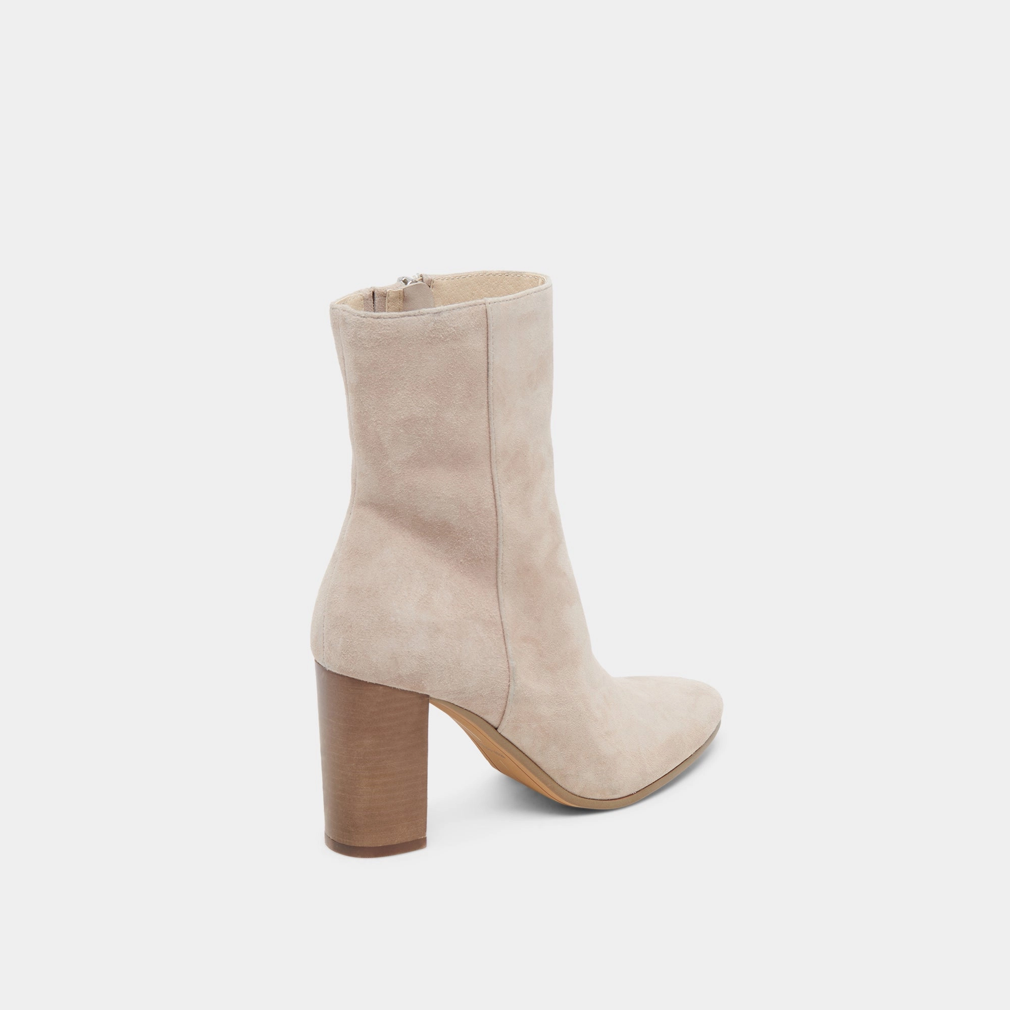 Structured Motion Suzy Booties Taupe Suede