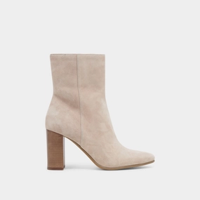 Suzy Booties Taupe Suede New Neutral