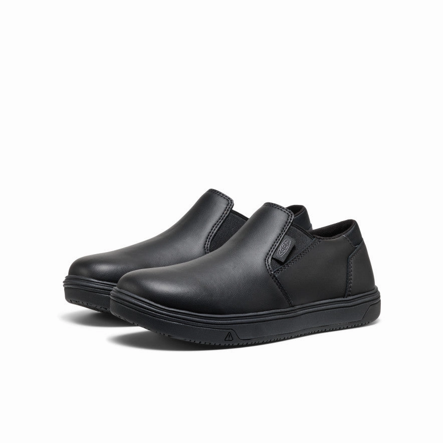 Women'S Kenton Shift Wtx Work Shoe (Soft Toe)  |  Black/Black New Wave Fit