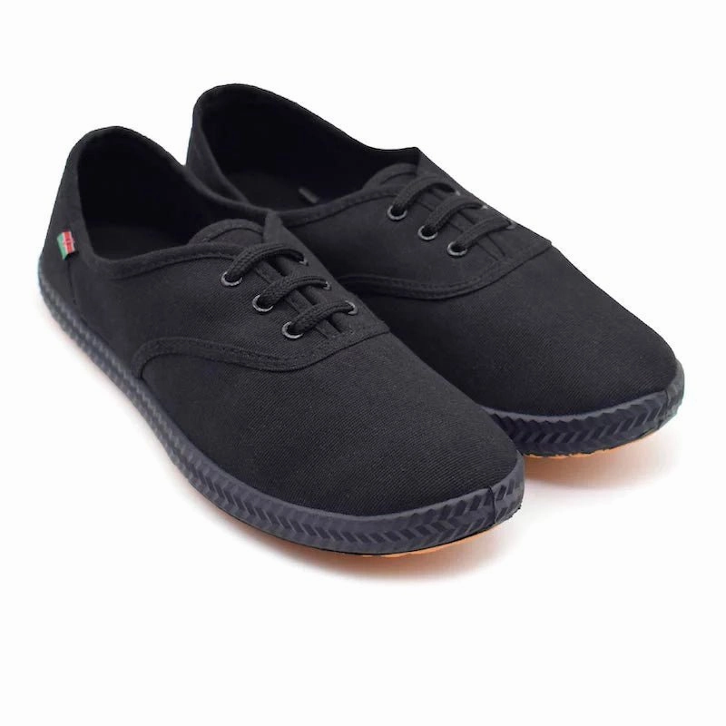 Next-Level Casual Tomcat Canvas Shoes - Black (37-42)