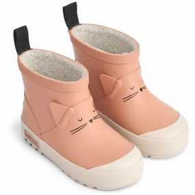 Liewood Tuscany Rose Jesse Cat Thermo Rainboot Street Motion