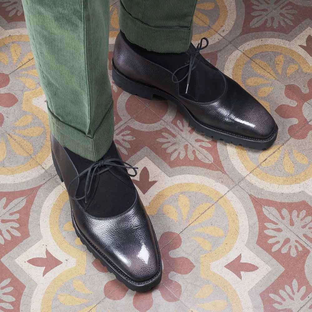 Boulevardier Chukka Boot Mto - Black & Grey Fit To Live