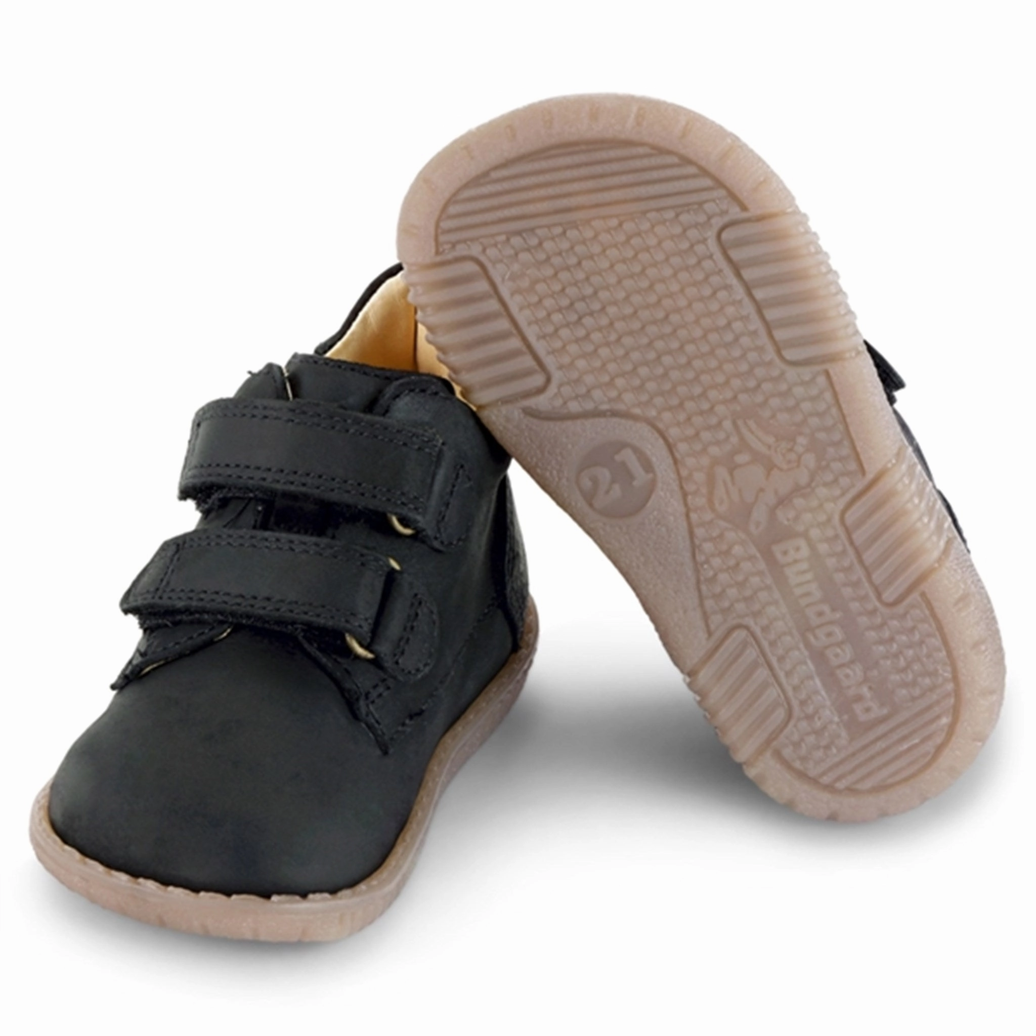 Bundgaard Ruby Ii Velcro Black Shoe Ease-Forward Fit
