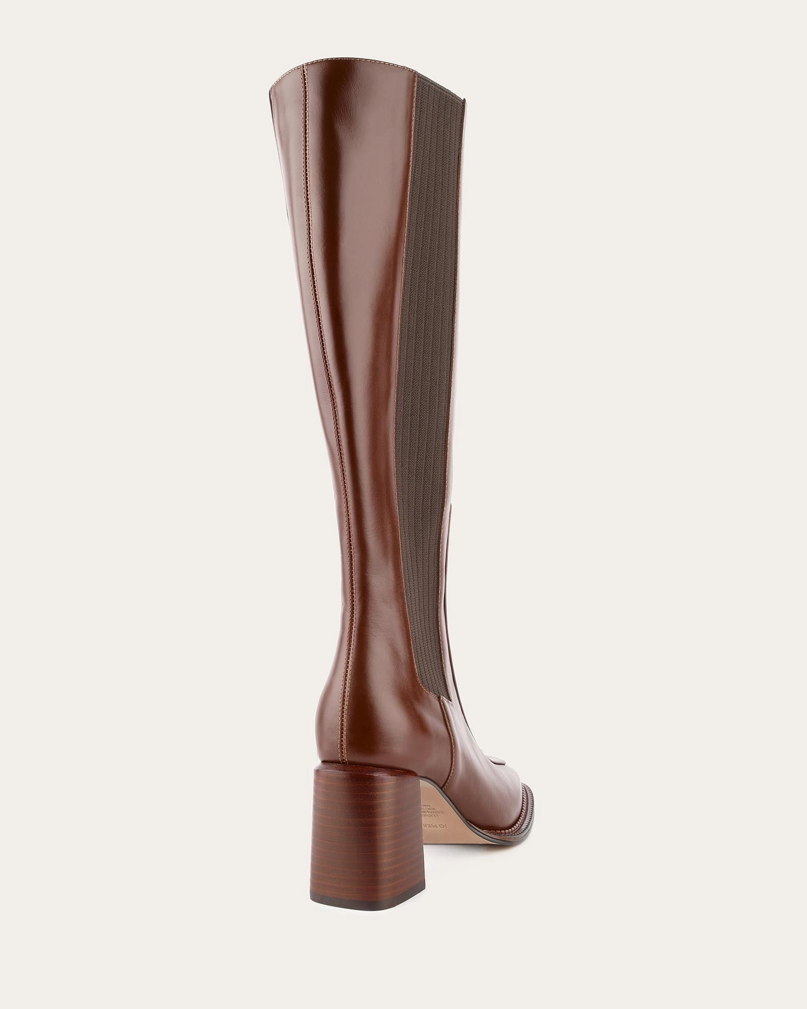 Progressive Edge Divine Knee Boots Dark Choc Leather