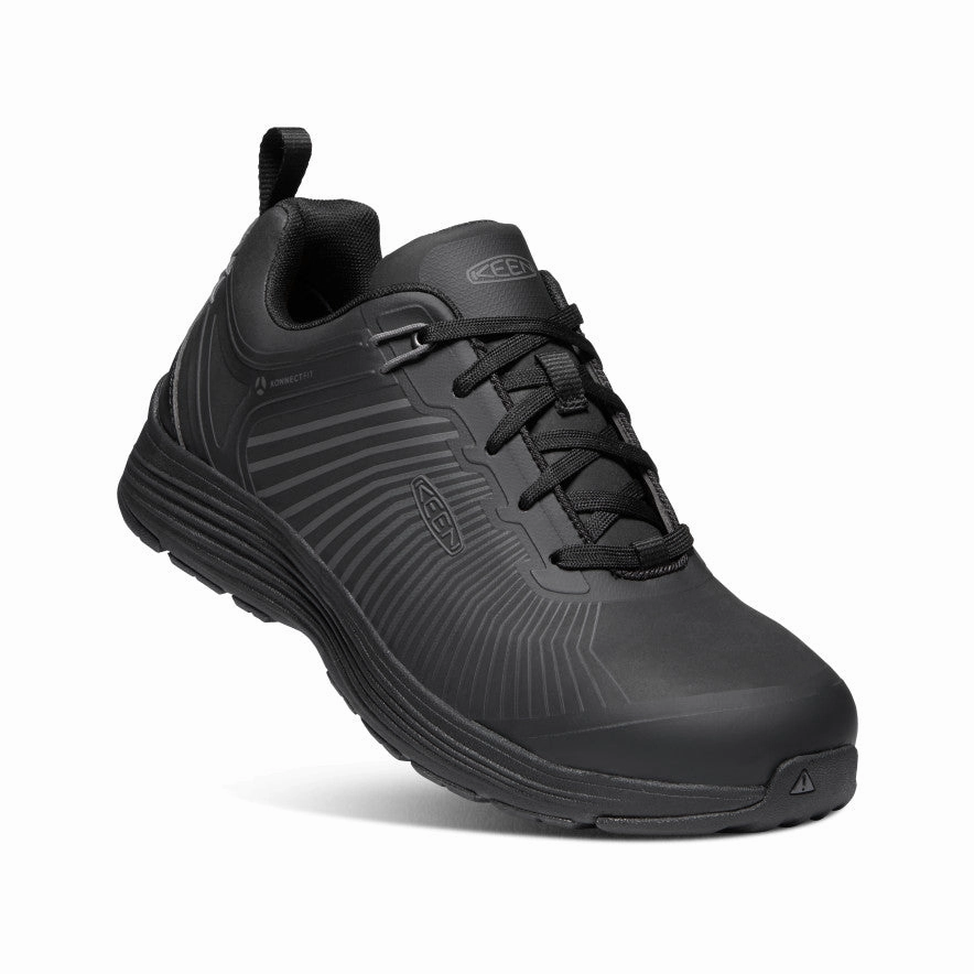 Men'S Sparta Xt (Aluminum Toe)  |  Black/Black Sleek Comfortwear