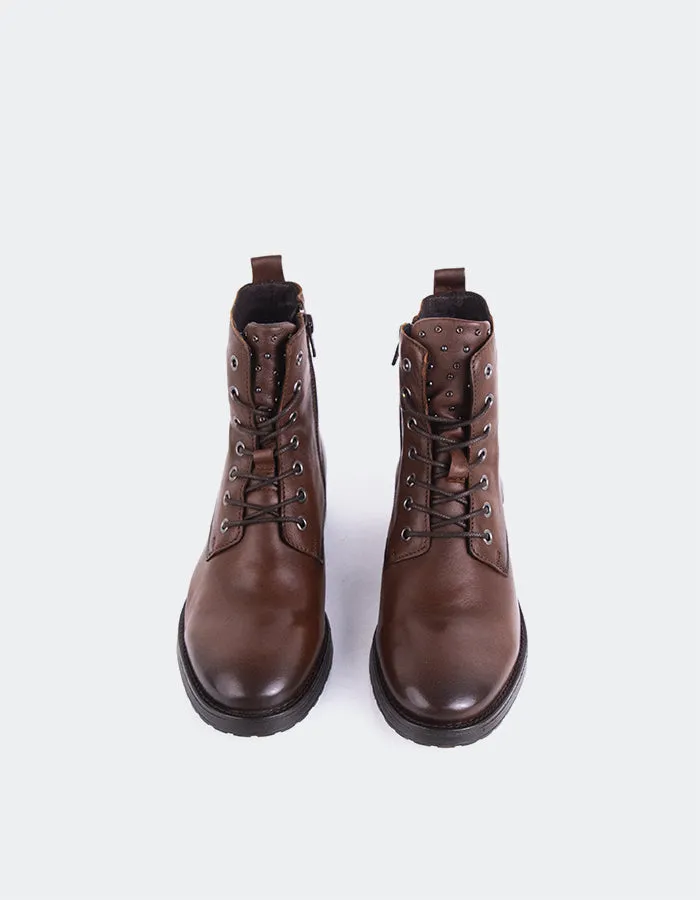 Rhythmic Fit Daiki Brown Leather