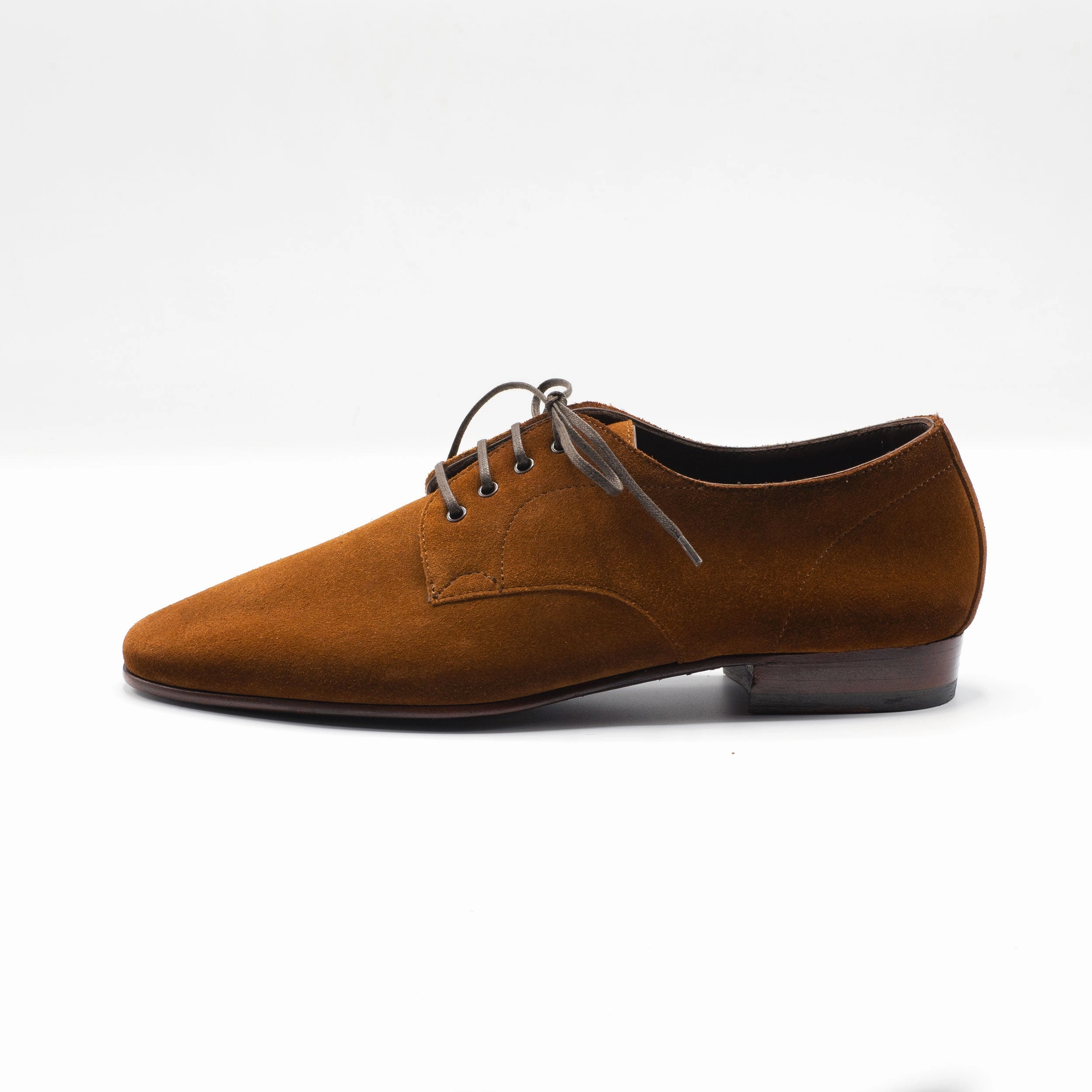 Future-Forward Comfort Pablo Derby - Unlined Snuff Suede
