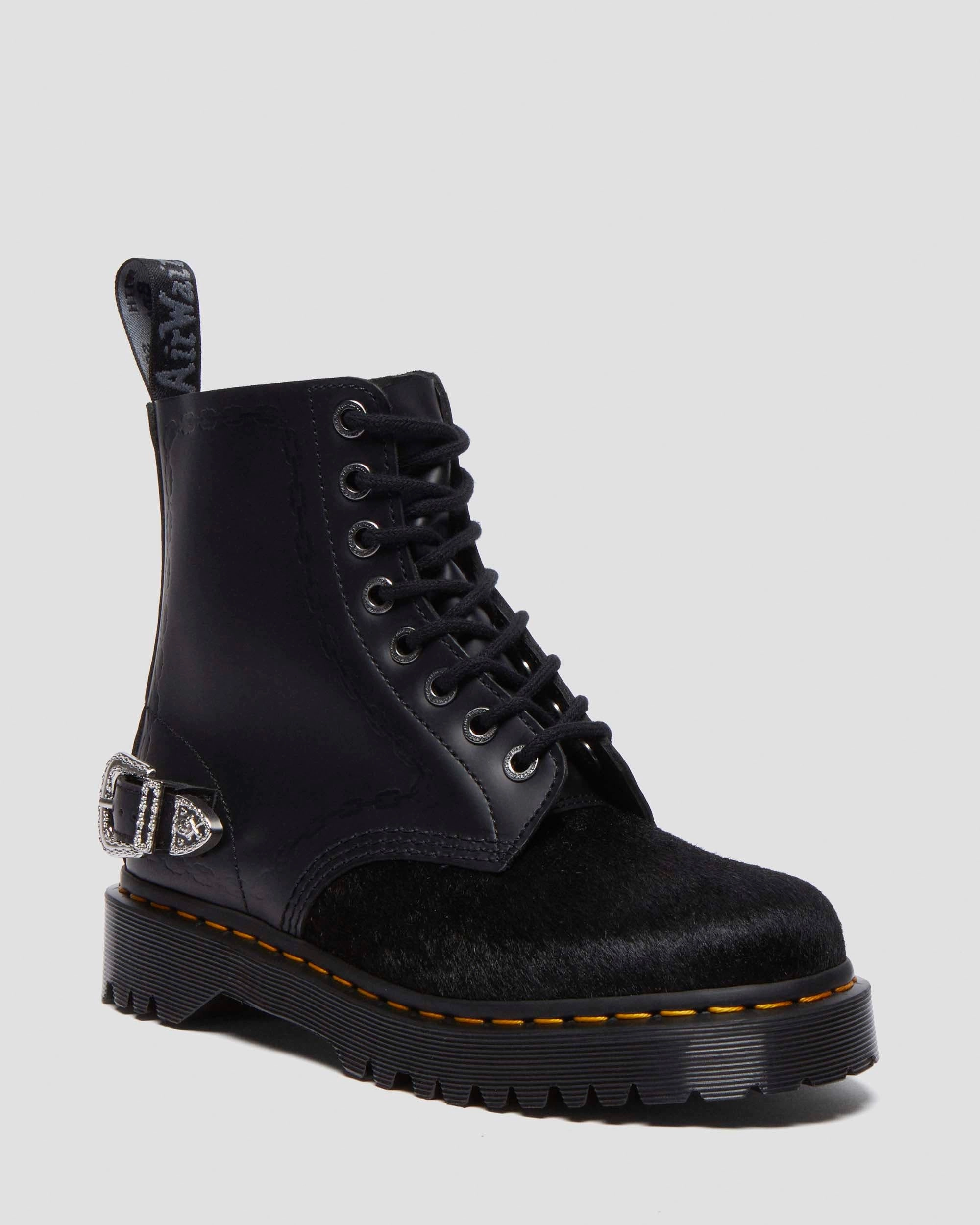 Lifestyle Architecture The Great Frog 1460 Bex Smooth Hair On Leather Platform Ankle Boots