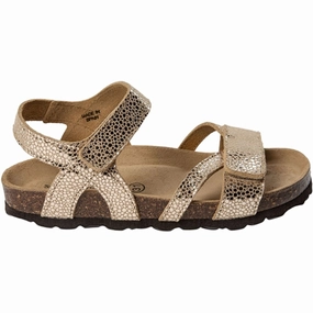Sofie Schnoor Beige With Gold Sandals Effortless Utility Lifestyle Built