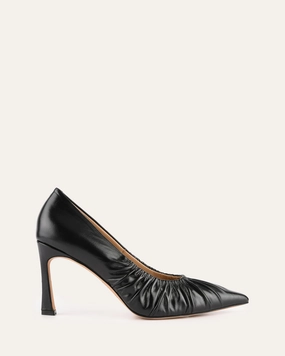 Sinclair High Heels Black Leather Multi-Context Style