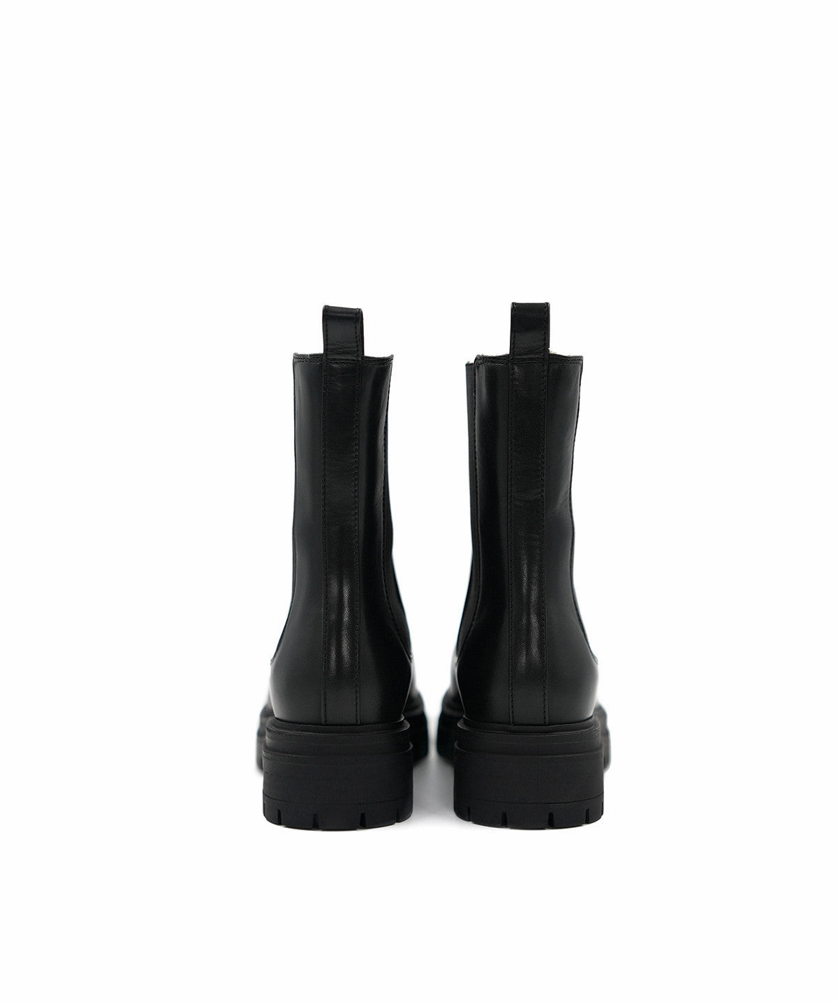 Sissi Black Ankle Boots Layer Up Smart Modern Tone