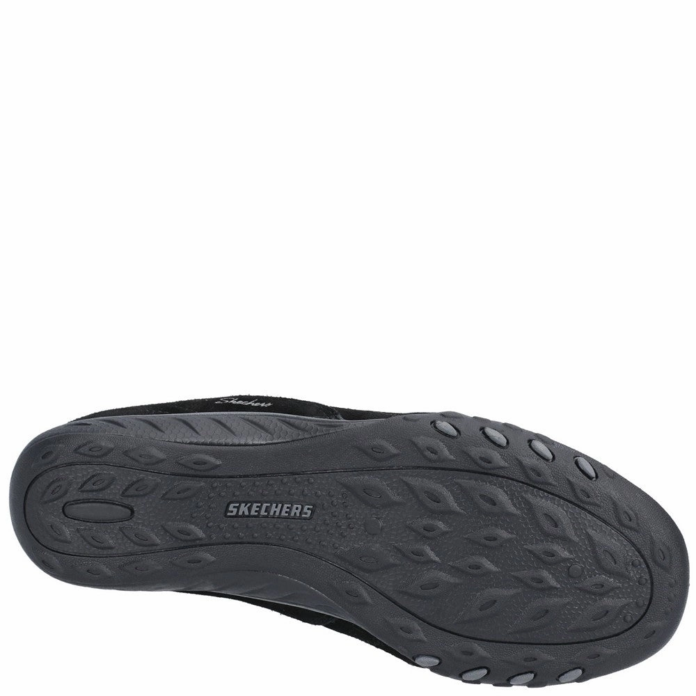 Crafted Evolution Wear Your World Skechers Breathe-Easy-Weekend Wishes Suede & Mesh Lace Up Trainer