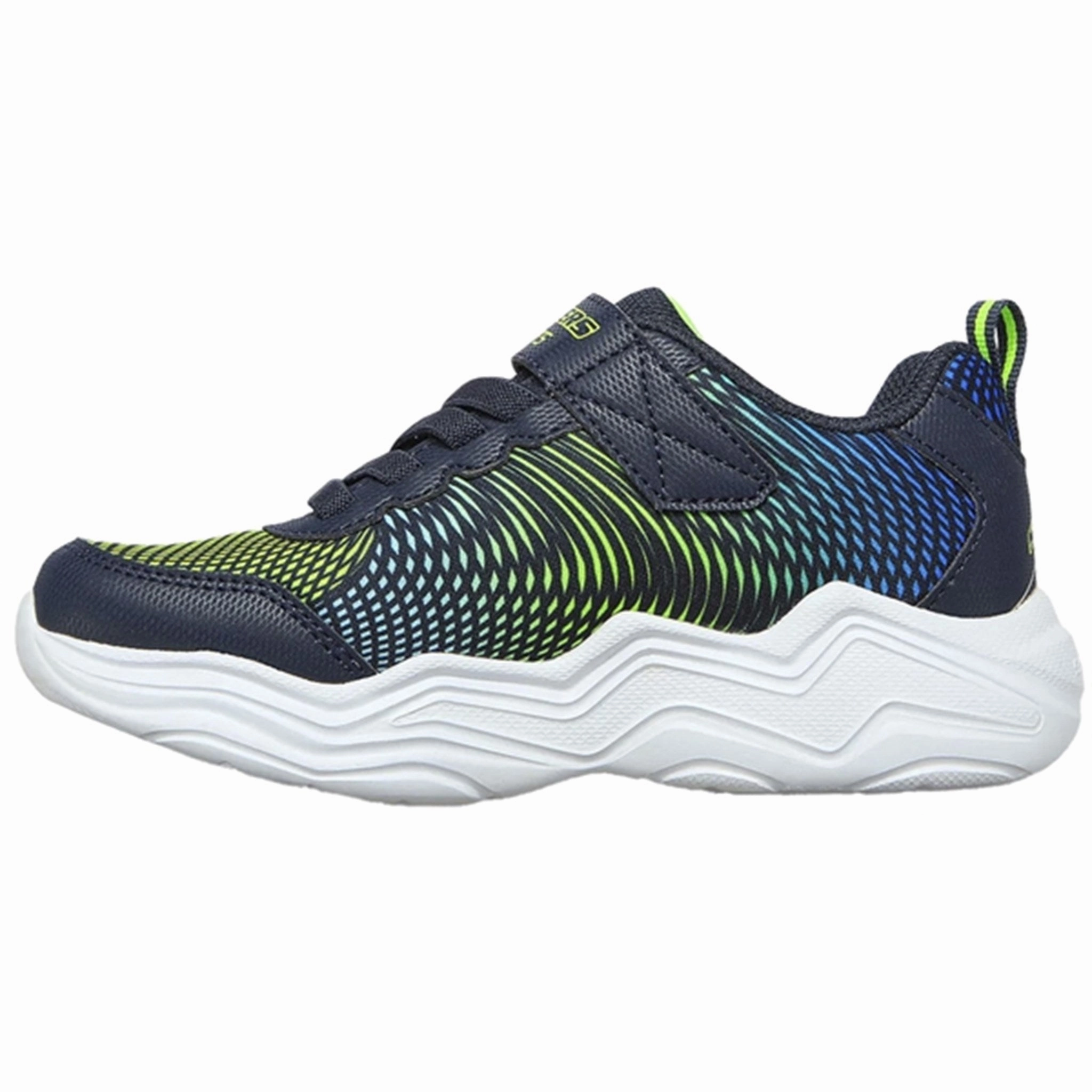 Skechers Erupters Iv Sneakers Navy Lime Move Smarter Fluid Motionwear