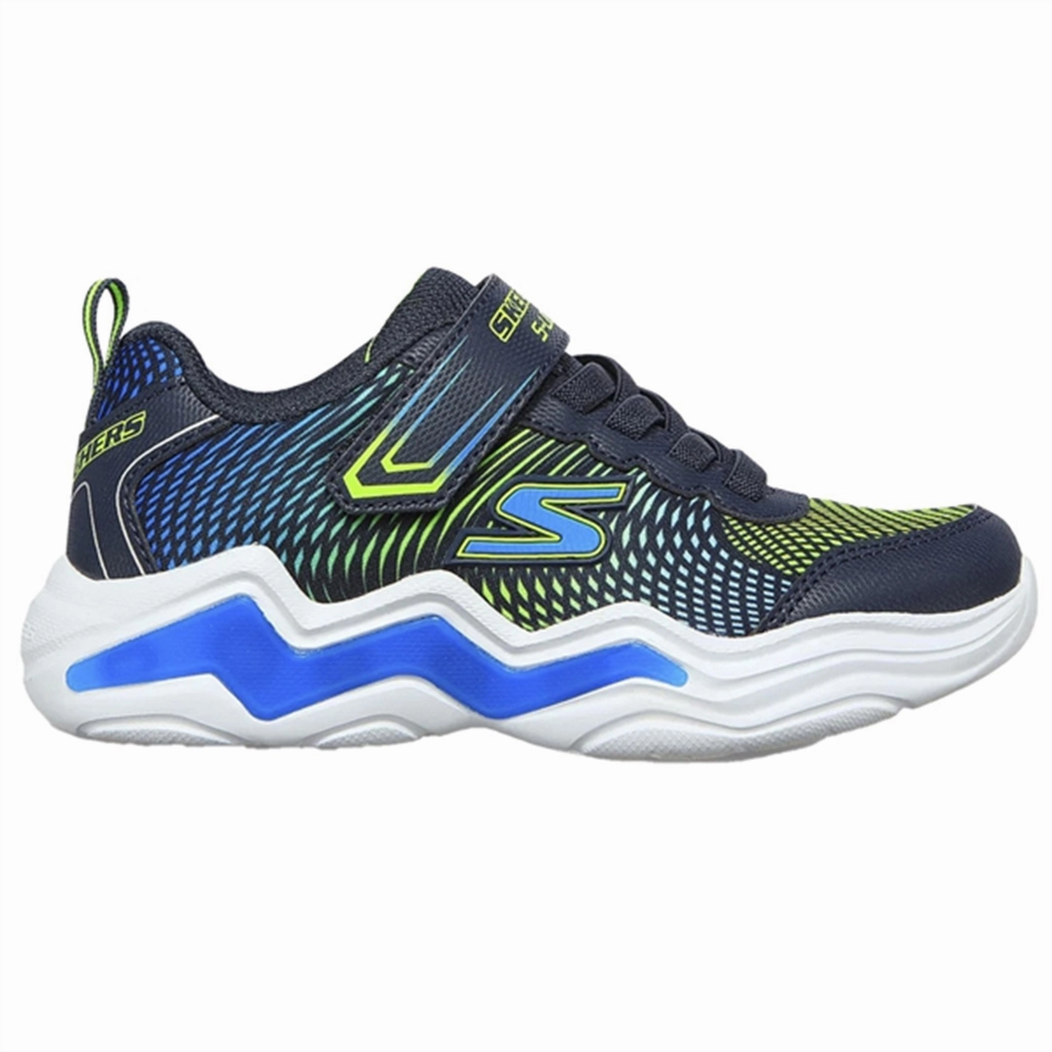 Skechers Erupters Iv Sneakers Navy Lime Style Made Easy