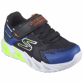Creative Layers Confident Comfort Skechers Flex Glow Bolt Sneakers Black Blue