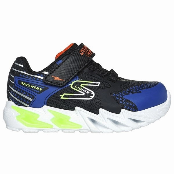 Everyday Outlook Skechers Flex Glow Bolt Sneakers Black Blue