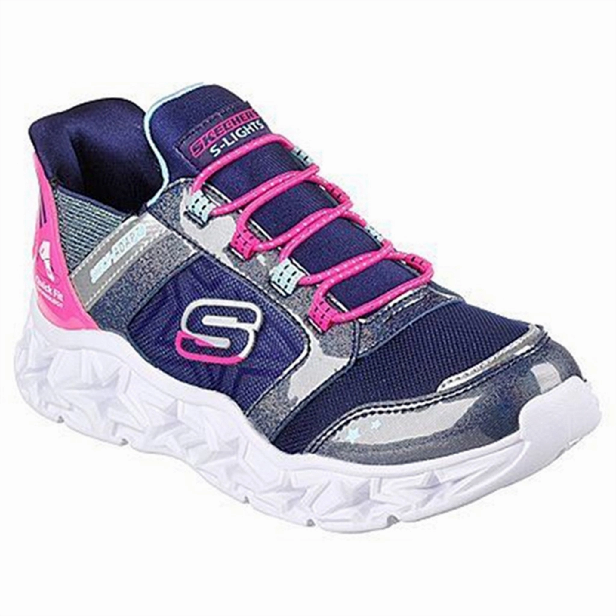 Skechers Galaxy Lights Sneakers Navy Multicolor Dynamic Presence