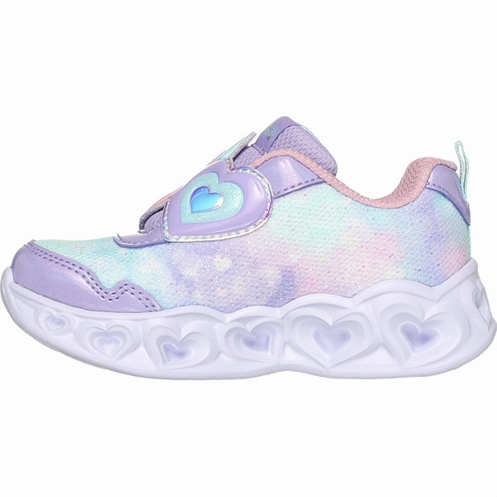 Skechers Heart Lights Heart Top Sneakers Lavender Engineered For Now
