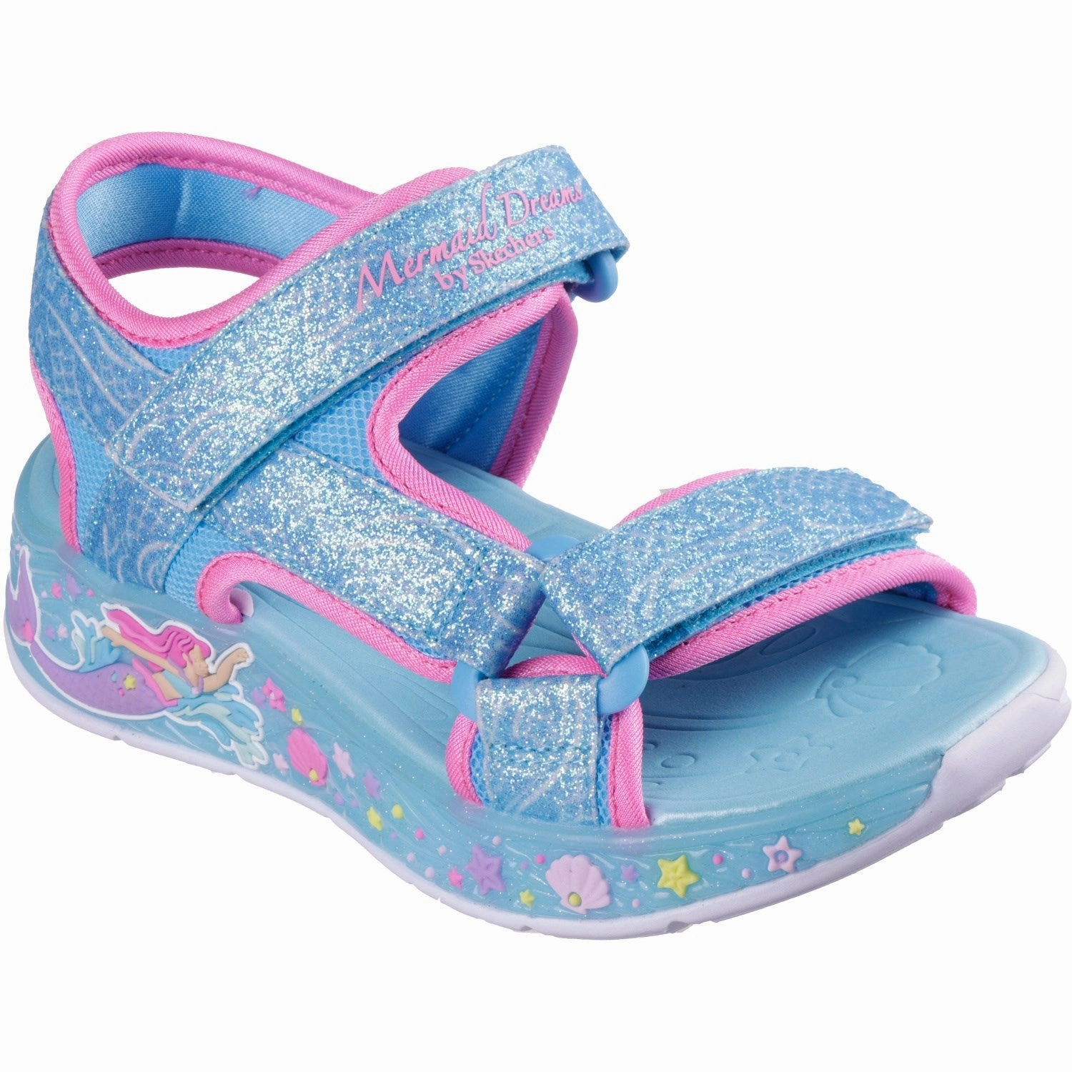 Adaptive Aesthetic Skechers Mermaid Dreams Sandaler