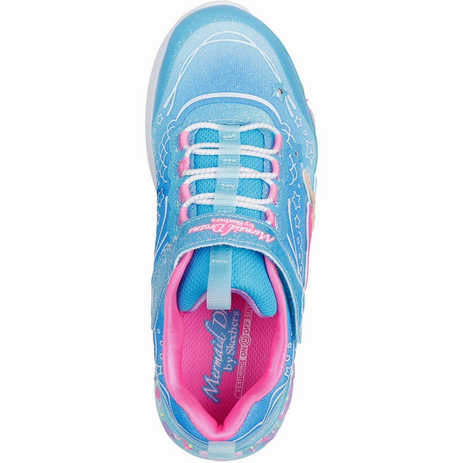 Streamlined By Design Skechers Mermaid Dreams Sneakers