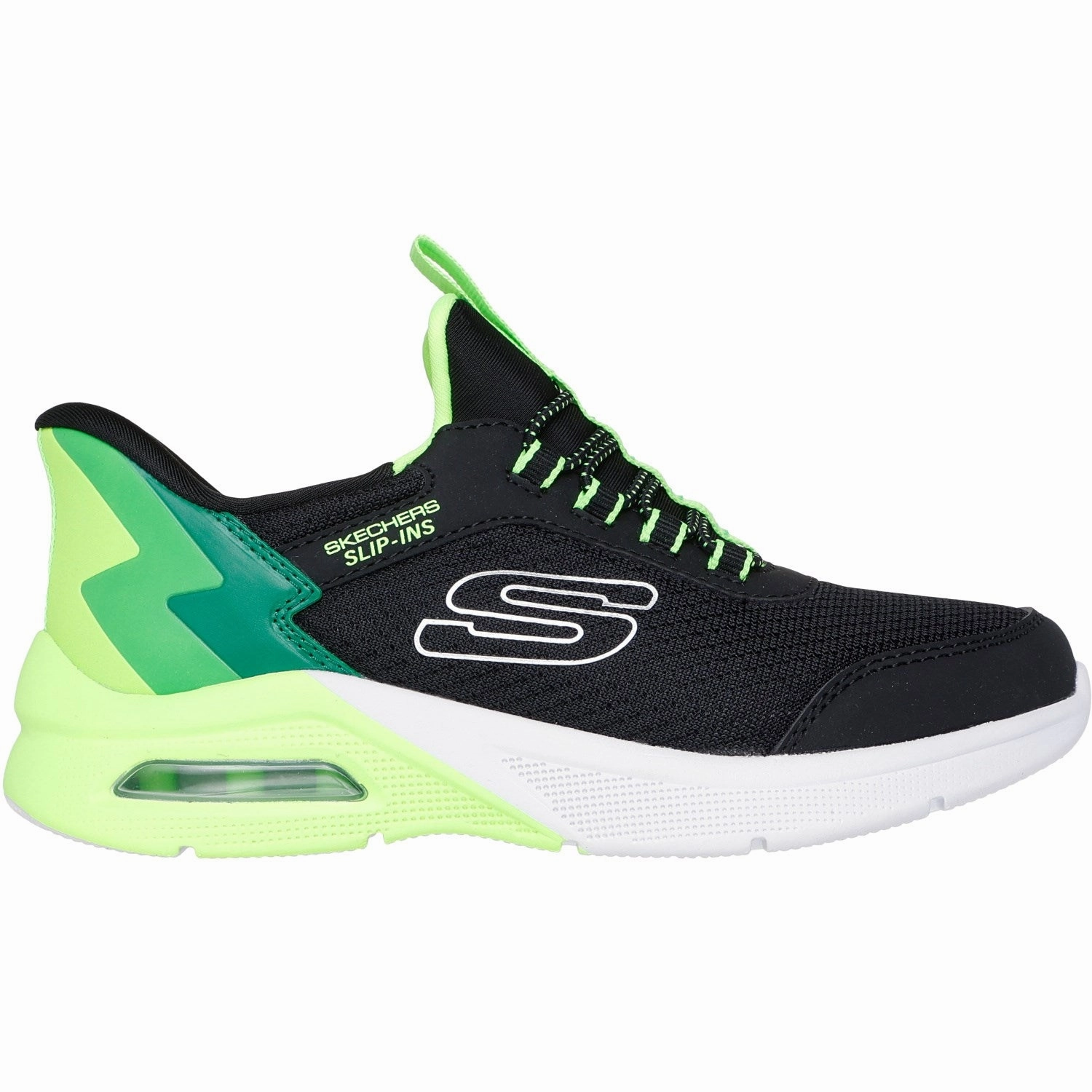 Essential Edge Skechers Microspec Max - Brisk-Stripe Sneakers