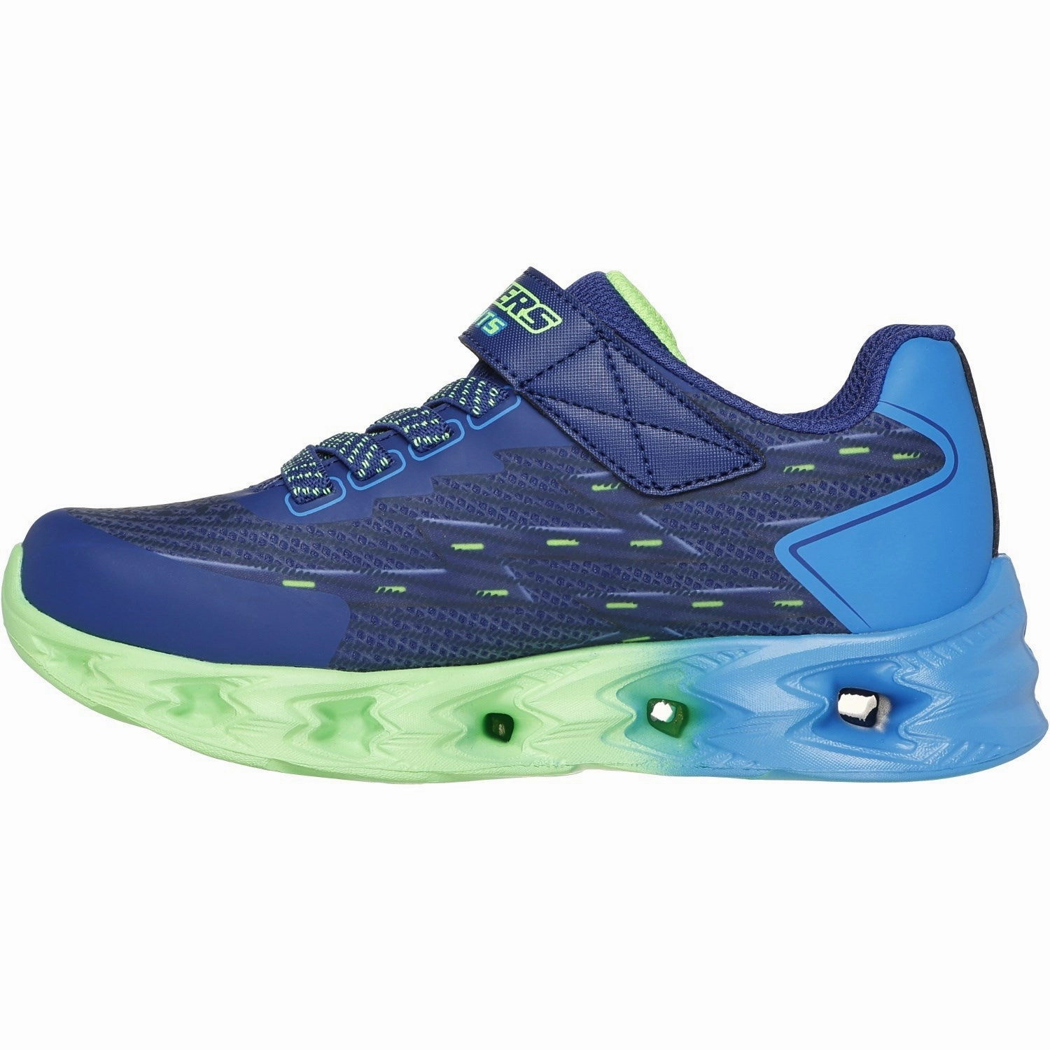 Fit To Adapt Skechers Navy S-Lights: Vortex 2.0 - Quantroid
