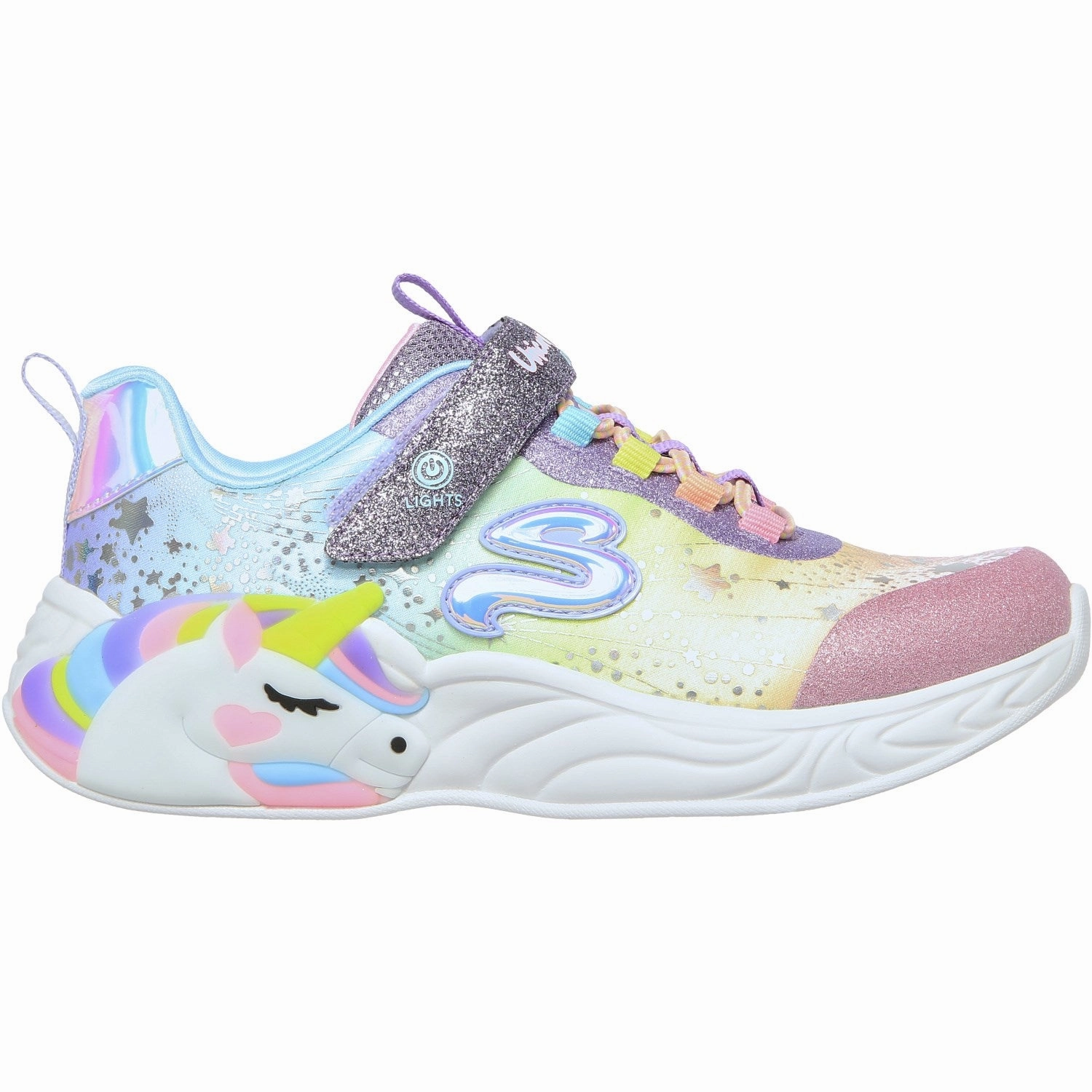 Dynamic Essentials Skechers Purple S-Lights Unicorn Dreams