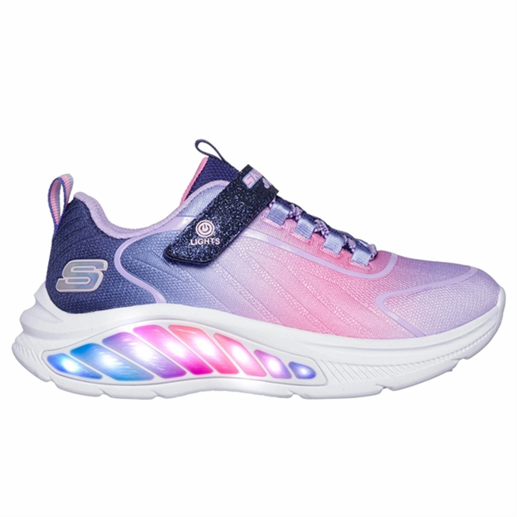 Your Mobile Look Skechers Rainbow Cruisers Ombre Sneakers Navy Multicolor