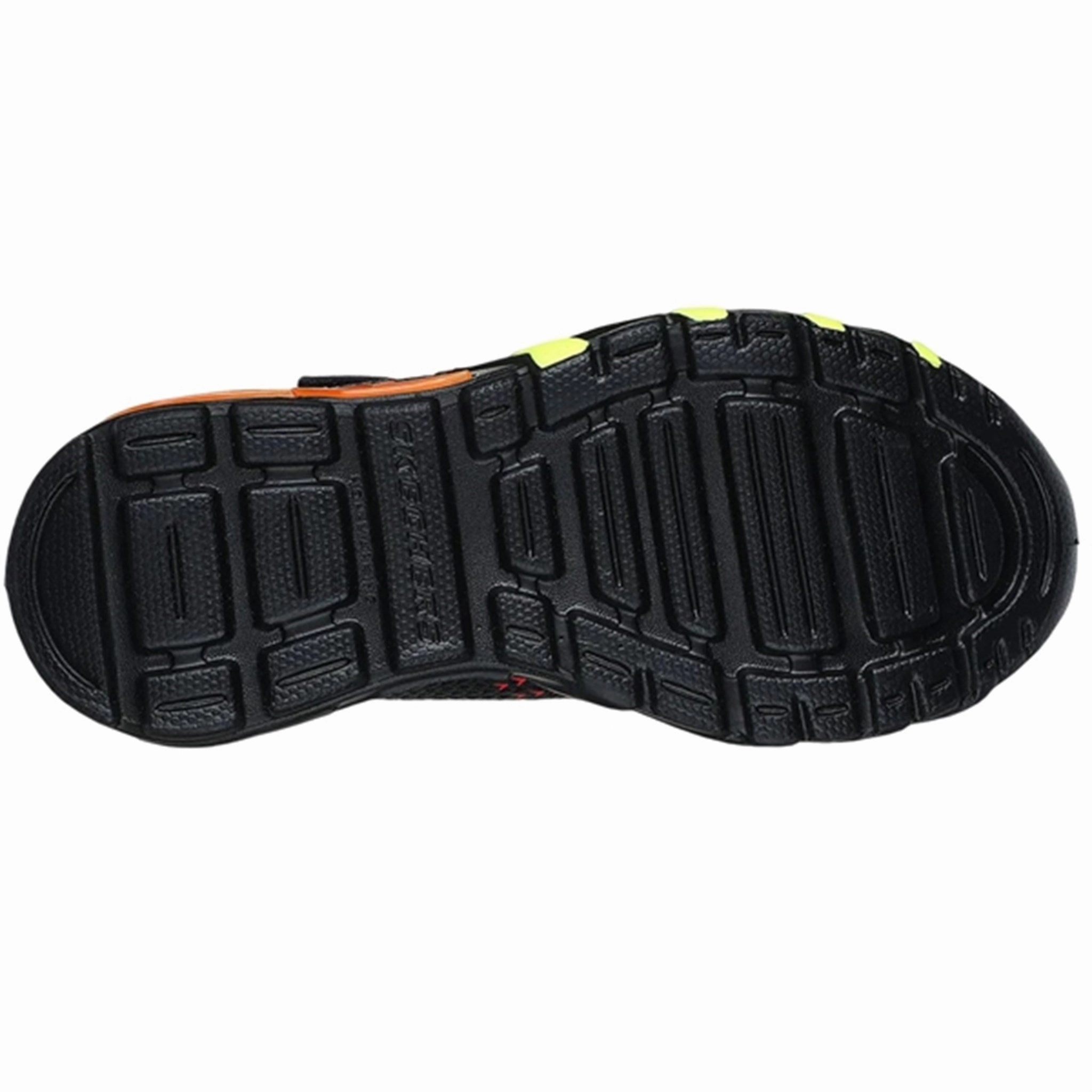 City Uniform Smart Casual Core Skechers S-Lights Flex Glow Bolt Black Red