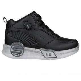 Pure Lines Purpose-First Outfit Skechers S-Lights Remix Black