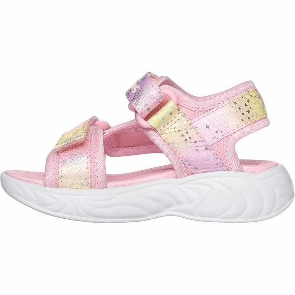 Core To Explore Skechers Unicorn Dreams Sandal Light Pink Multi
