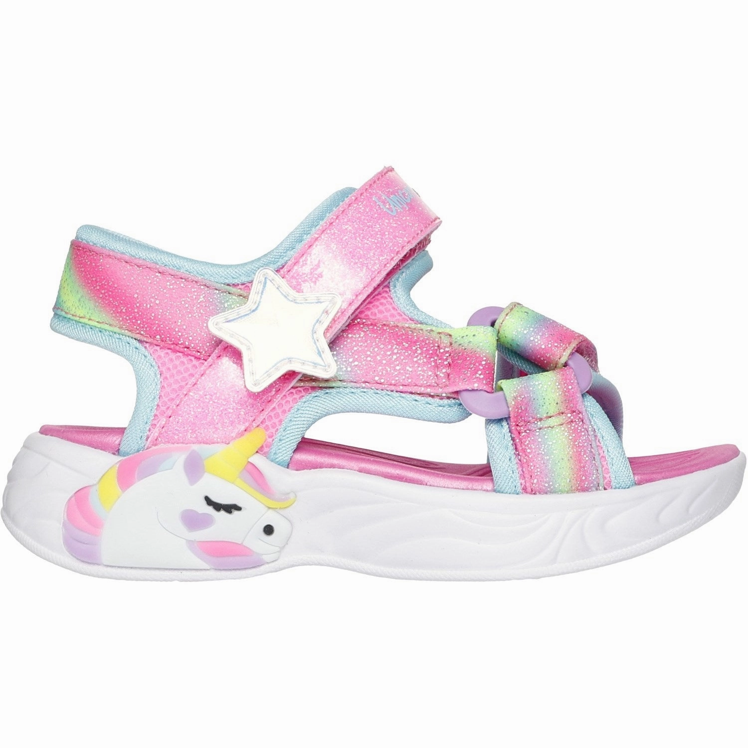 Form-Led Refined Minimalism Skechers Unicorn Dreams Sandaler