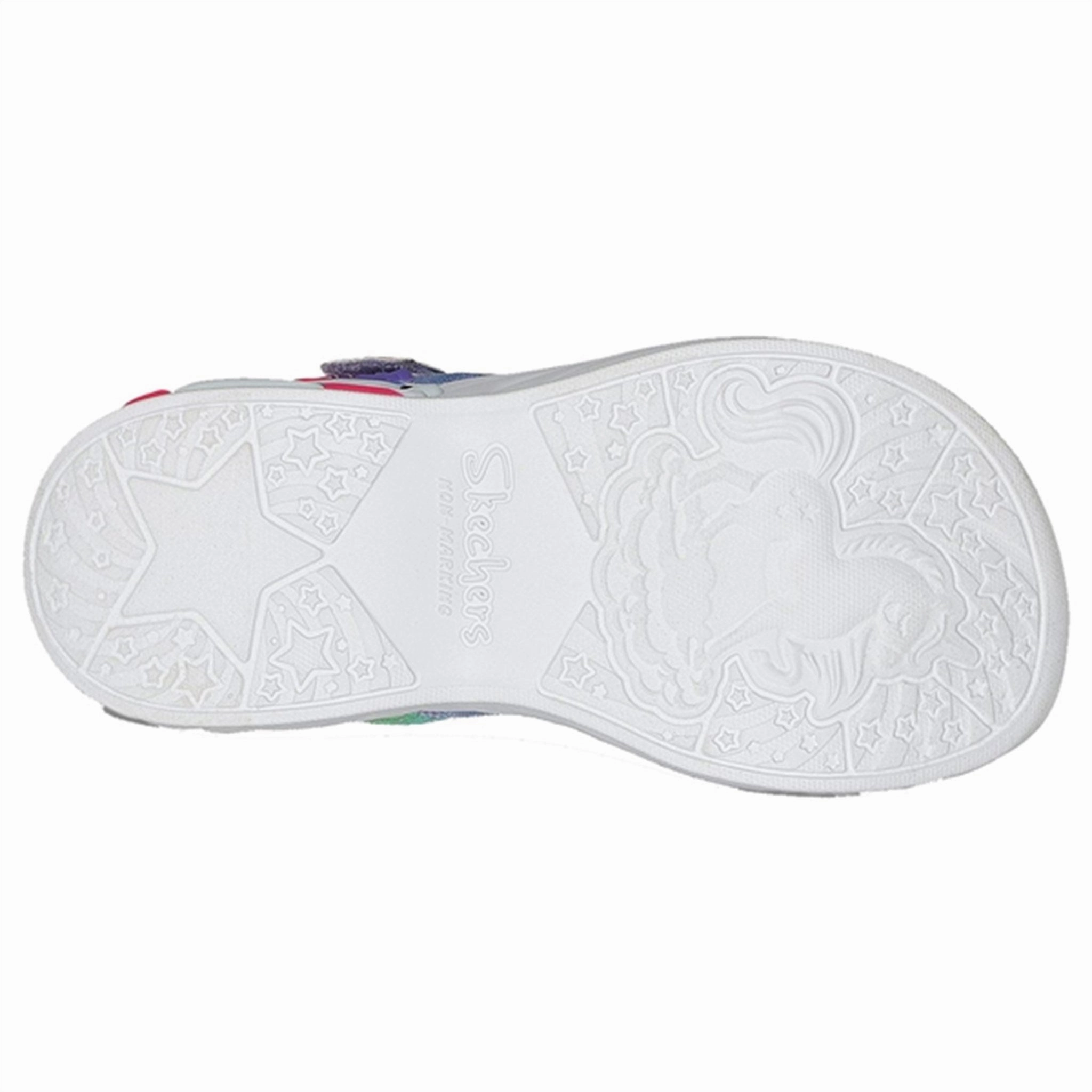 Skechers Unicorn Dreams Sandals Blue Multi Daily Wear Step Into Rhythm