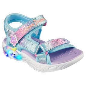 Skechers Unicorn Dreams Sandals Purple Multicolor Go-To Gear Pure Function