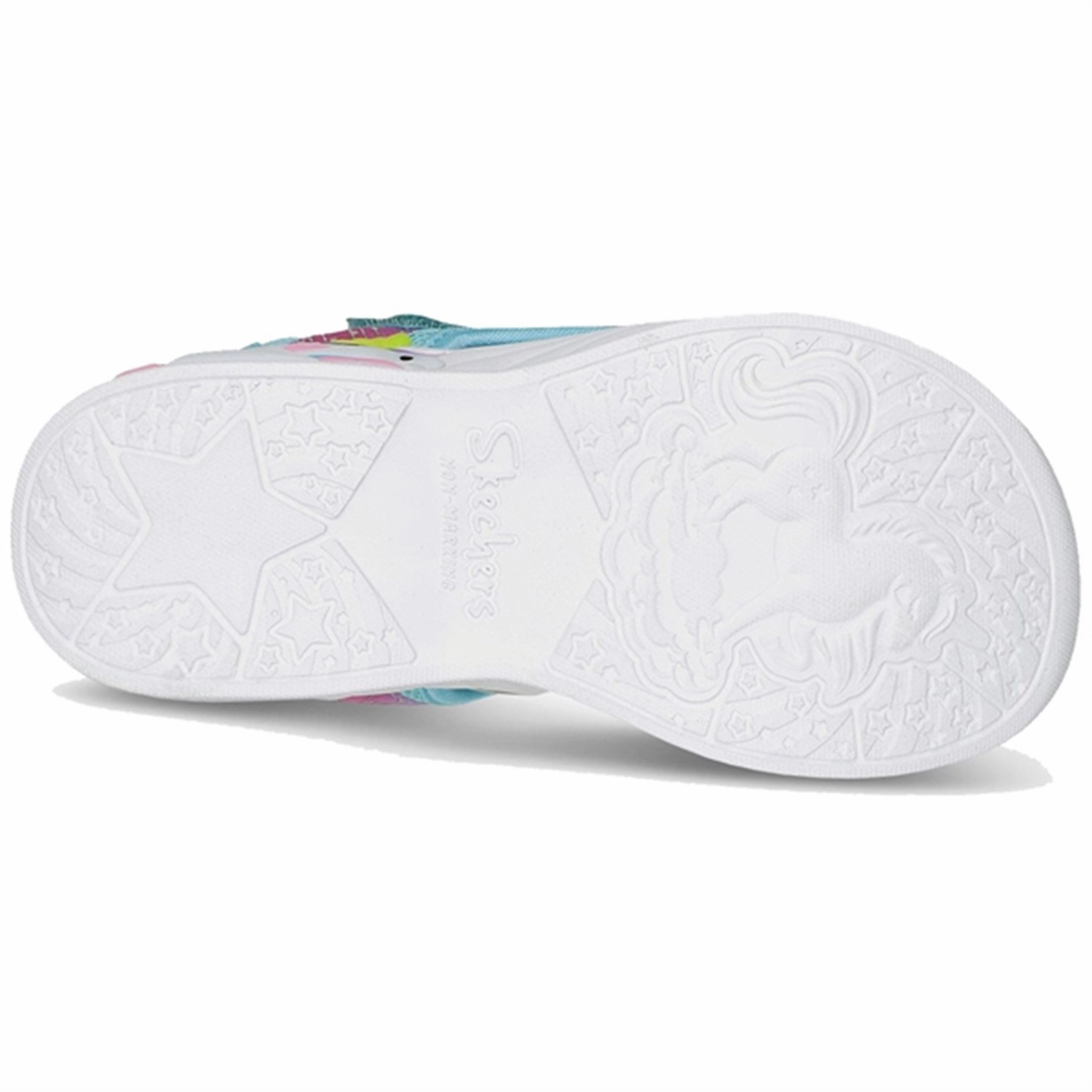 Modern Rhythm Skechers Unicorn Dreams Sandals Purple Multicolor