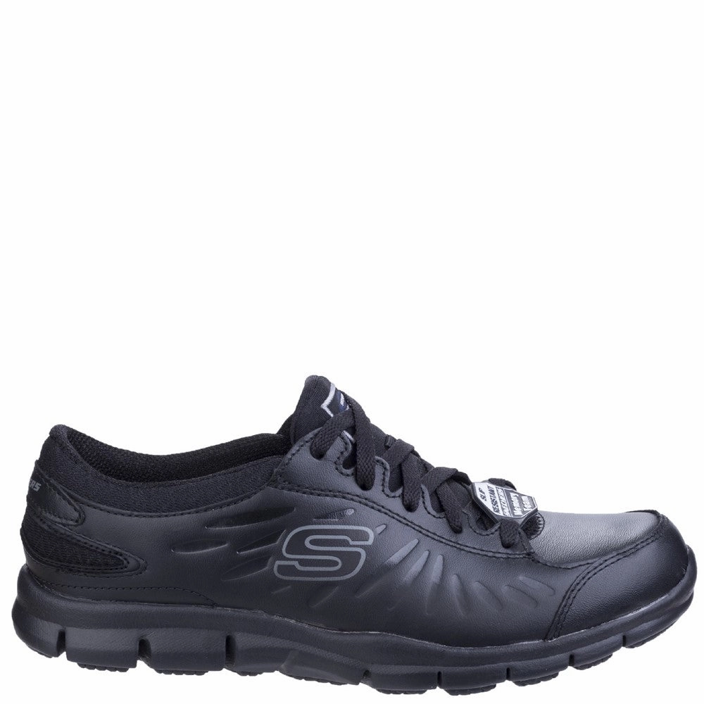 Skechers Workwear Eldred Occupational Shoe Versatile Gear Move-Easy Layers