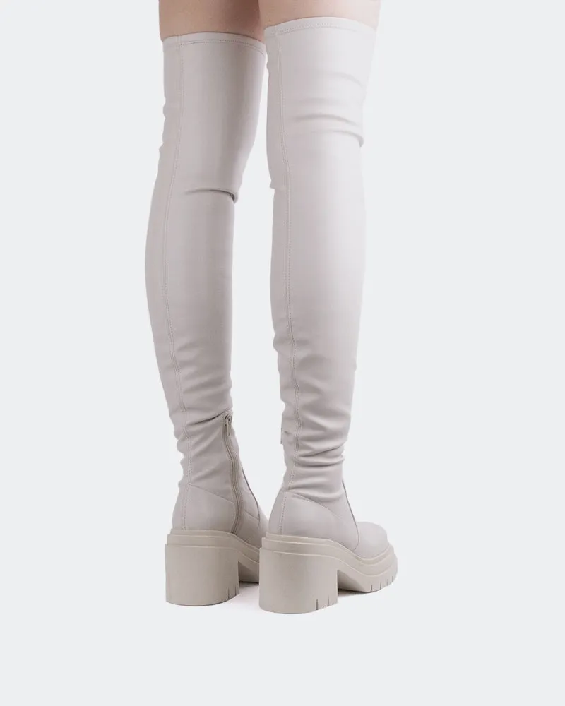 All-Weather Vibe Mitcham Off White Stretch