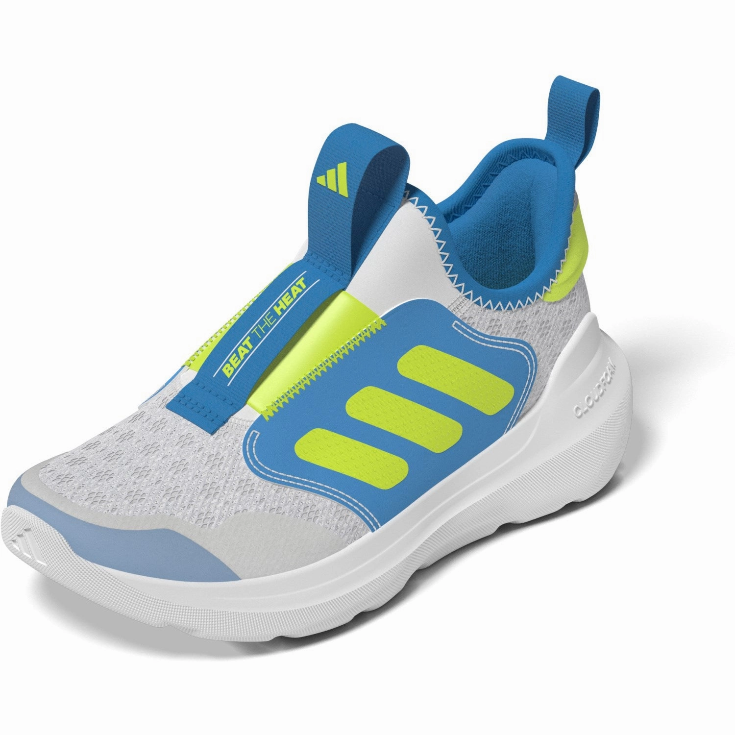 Layer Logic Cool Experience Adidas Originals Dash Grey/Lucid Lemon/Solar Blue Tensaur Comfort Ac C Sneakers