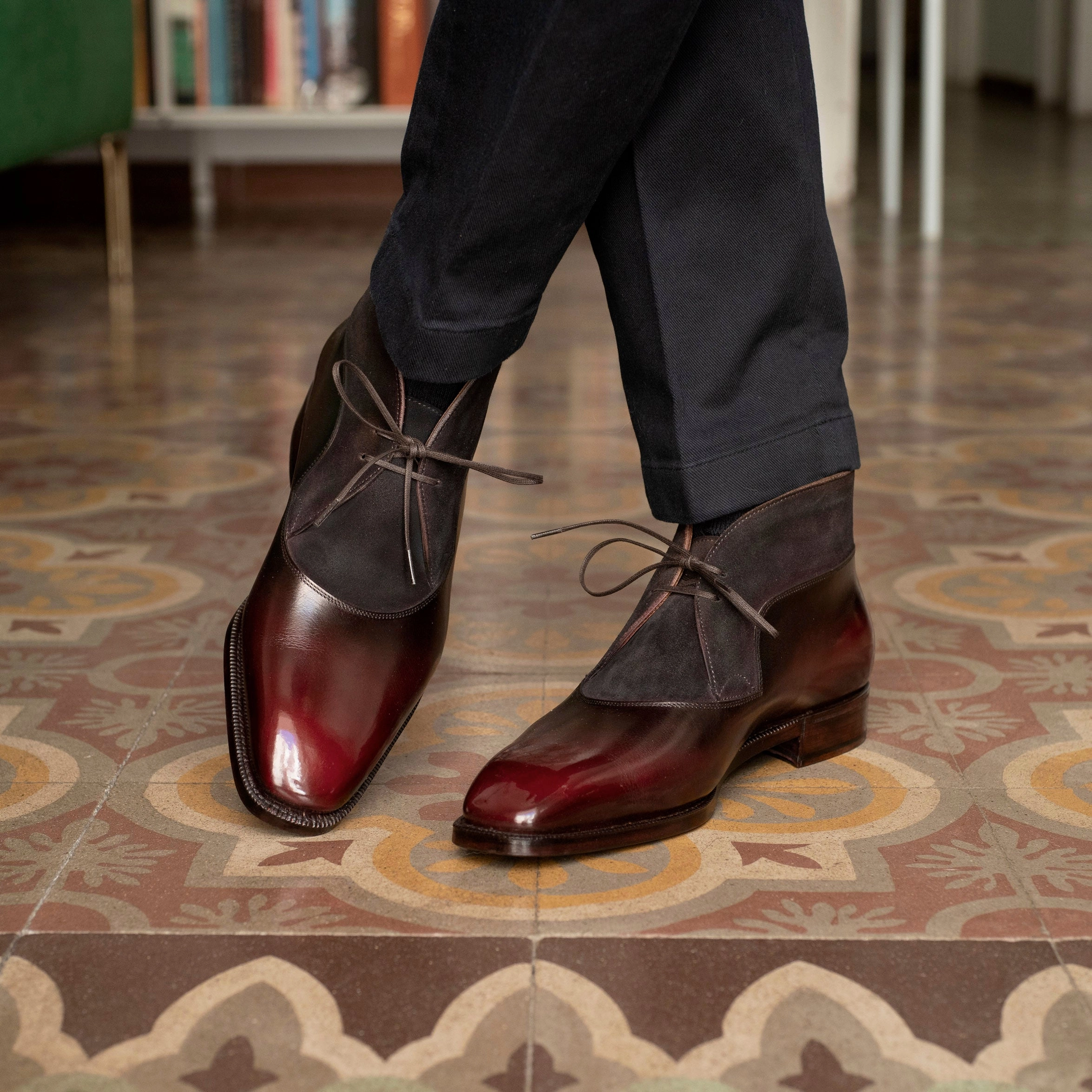 Decon Chukka Boot Mto - Mahogany & Chocolate Lightweight Presence