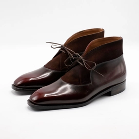 Decon Chukka Boot Mto - Mahogany & Chocolate Comfort Redefined Motion Simplicity