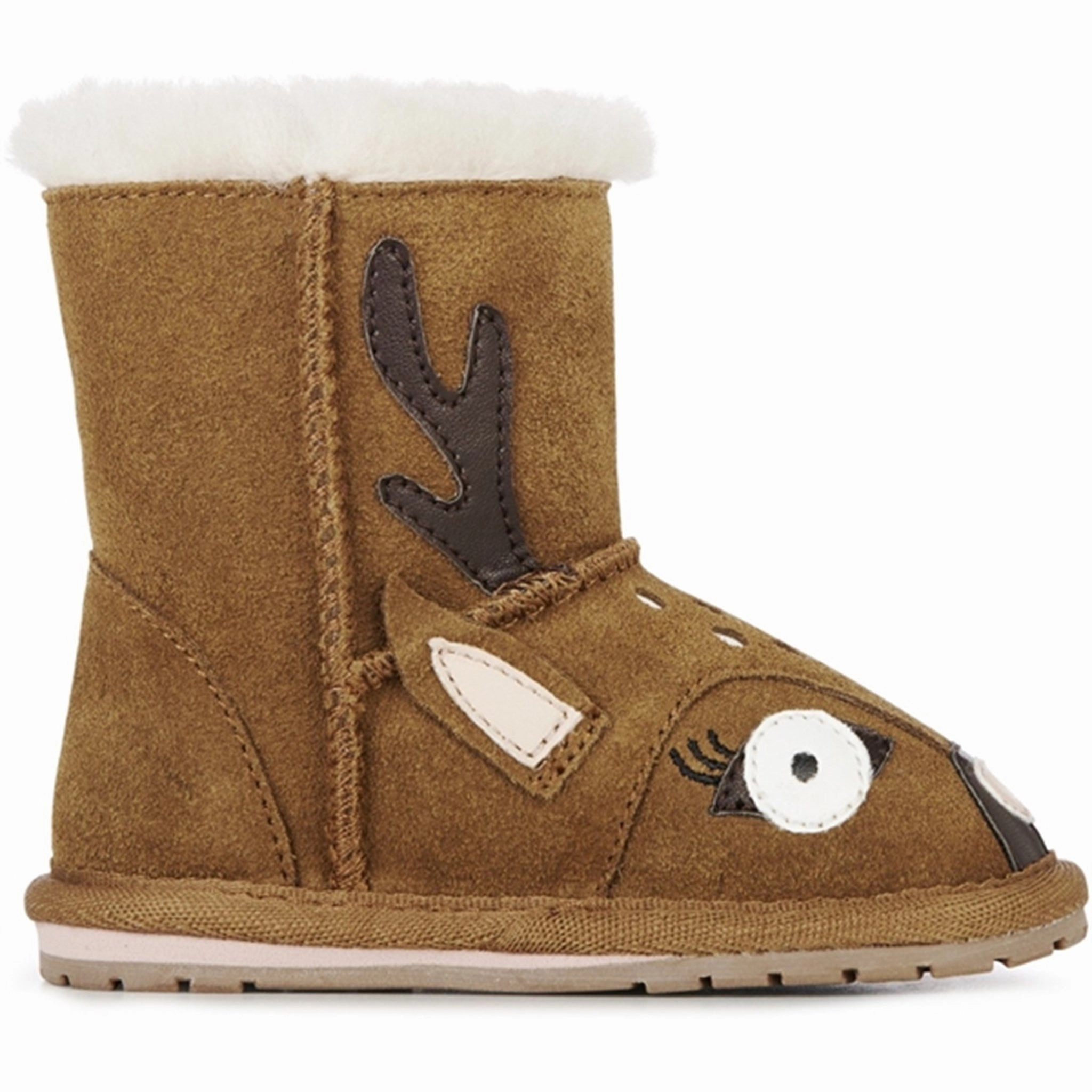 Minimal Gear Anyday Style Emu Australia Deer Walker Booties Chestnut
